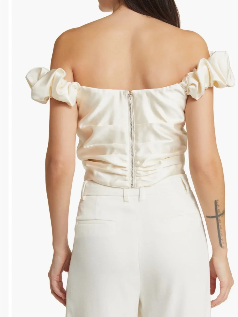 LoveShackFancy off shoulder